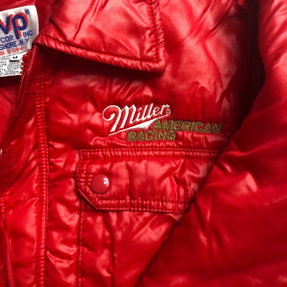 ✨SOLD✨ 70s Authentic Miller Racing Red Jacket - Picture 4 of 4